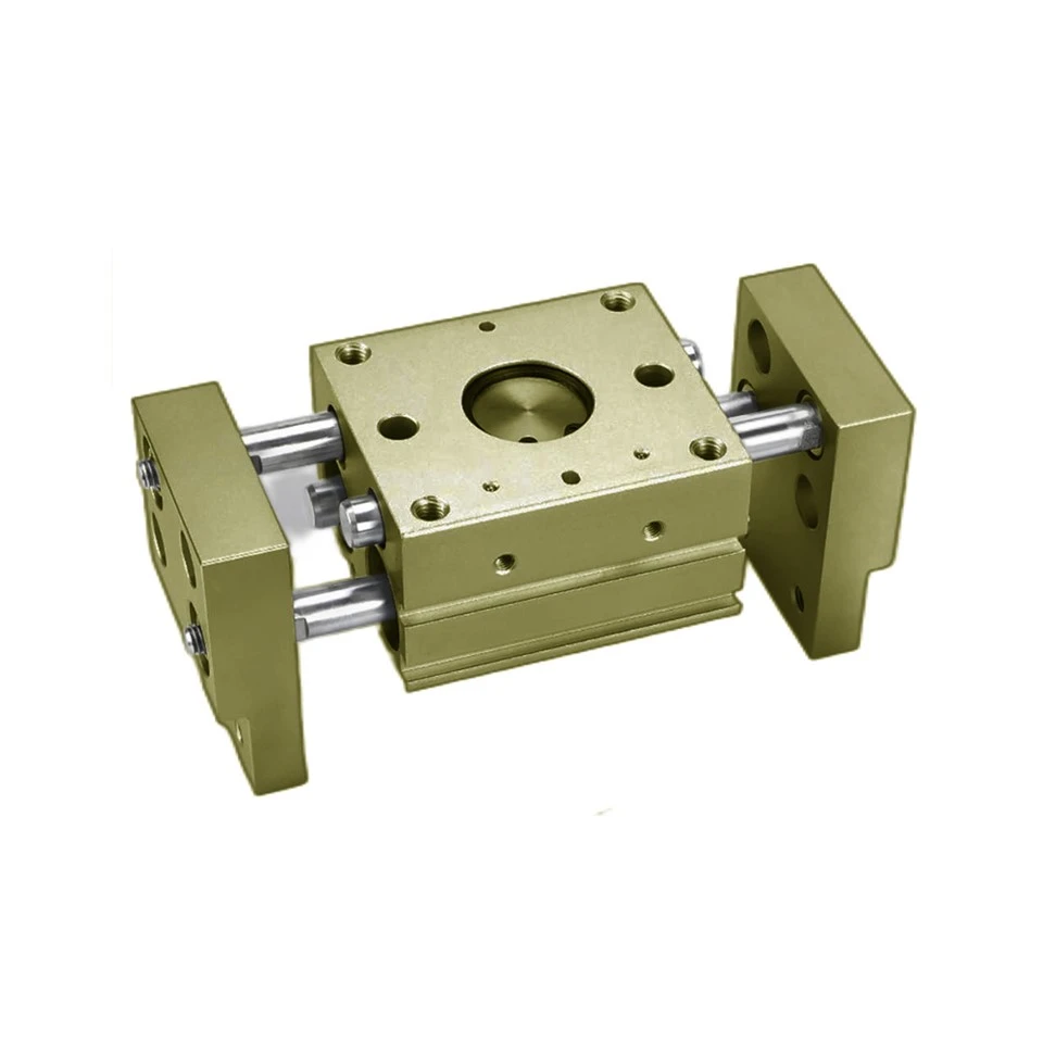 Dois - Gripper mecânico paralelo de dedão